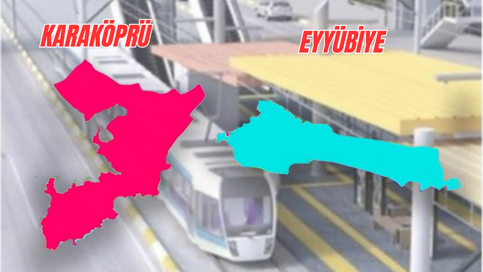 Karaköprü ile Eyyübiye arasına tramvay müjdesi