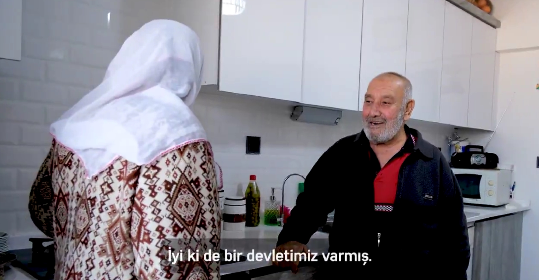 "İyi ki devlet varmış" diyen Şanlıurfalıya Bakan kayıtsız kalmadı!