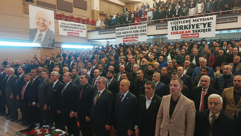 Yeniden Refah Partisi Şanlıurfa kongresi başladı! İki liste yarışıyor