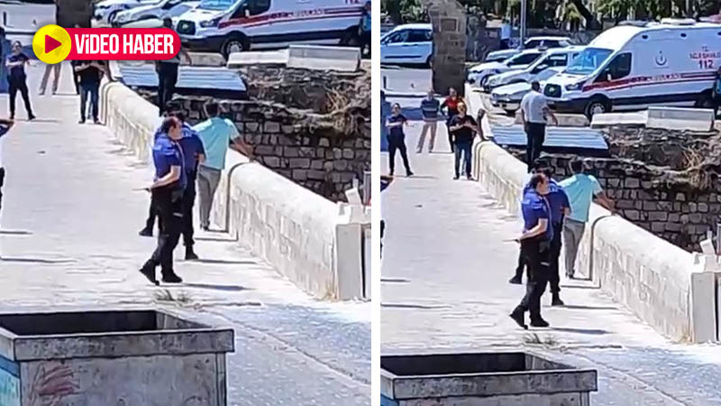 Şanlıurfa’da korku dolu anlar: Onlarca metre yükseklikten atladı!