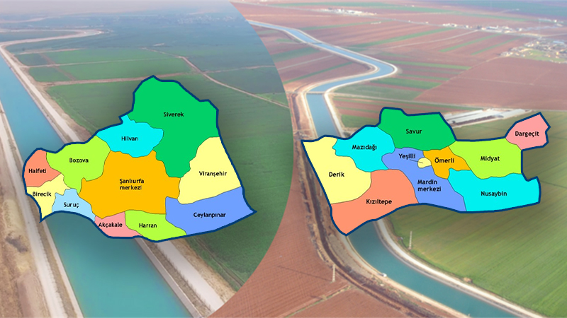 Türkiye’nin en uzunu Şanlıurfa’da ve Mardin’de 7 ilçeye can suyu veriyor: ‘GAP’ın atardamarı’