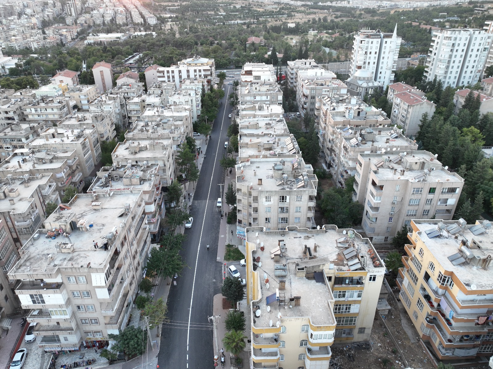 Şanlıurfa’daki cadde trafiğe açıldı! Artık prestijli...