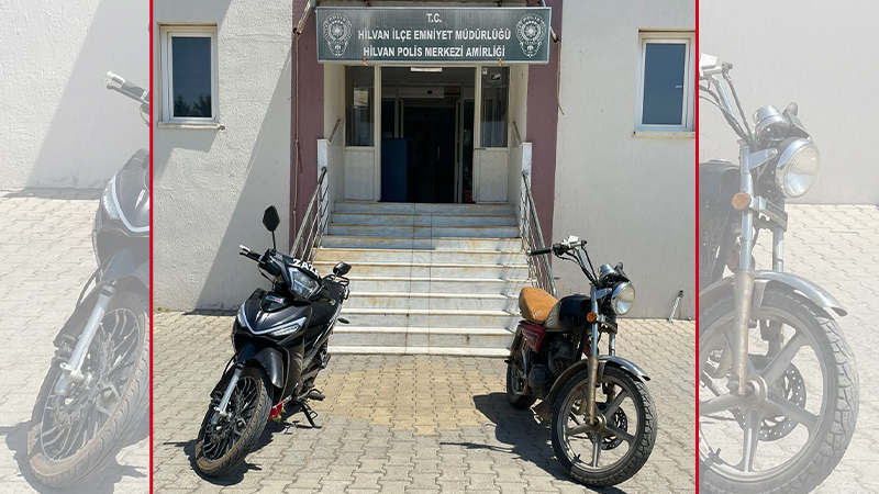 Şanlıurfa’da çalıntı motosiklet operasyonu: 2 motosiklet ele geçirildi