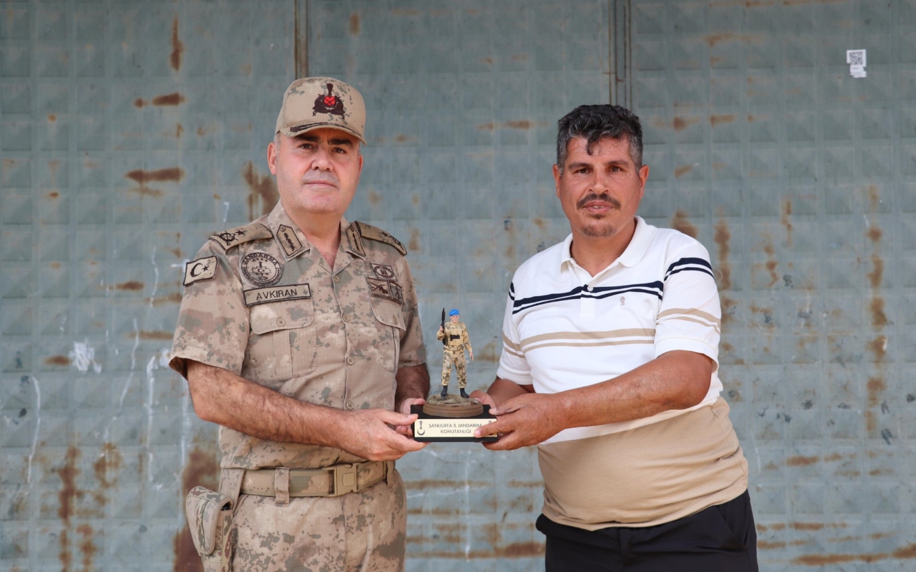 Şanlıurfa'da terör gazisine anlamlı ziyaret