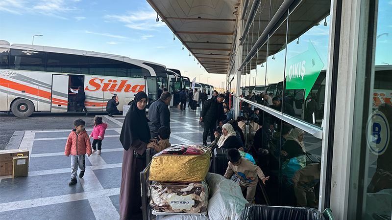 Şanlıurfa’daki Suriyeliler otogara akın etti! 13 yıl sonra göç tersine döndü