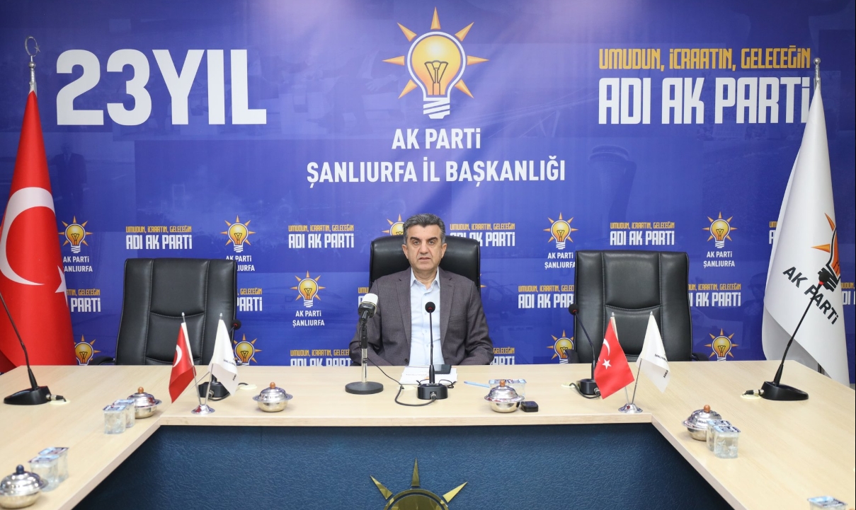 AK Parti Şanlıurfa'da yeni dönem başladı! Başkandan ilk mesaj