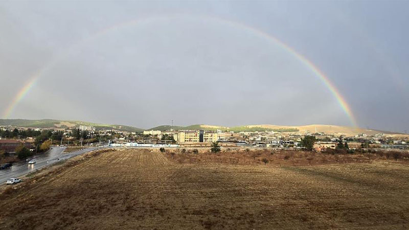 Şanlıurfa’da bir günde iki mevsim: Sabah bahar, öğle kış!