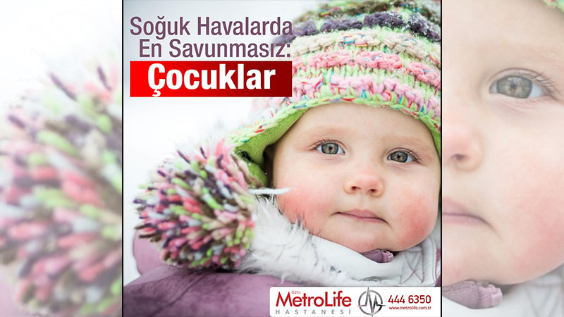 Soğuk havalarla artan hastalıklara karşı çocukları korumanın yolları