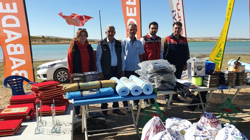 Şanlıurfa’da sazan avı yapıldı