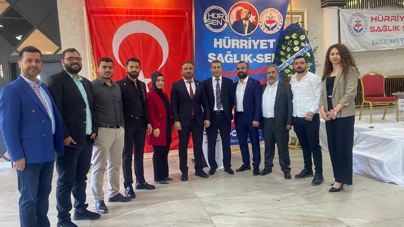 Şanlıurfa’daki sendikada yeni başkan seçildi