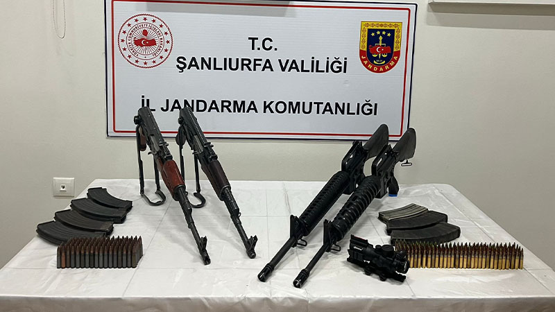 Şanlıurfa’da jandarmadan silah kaçakçılığı operasyonu: Tutuklamalar var