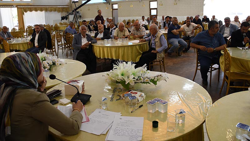 Başkan Çakmak muhtarlarla bir araya geldi