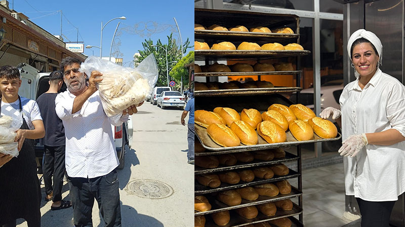 Suruç’ta ekmek krizi büyüyor: Antep ekmeğiyle boykot delindi