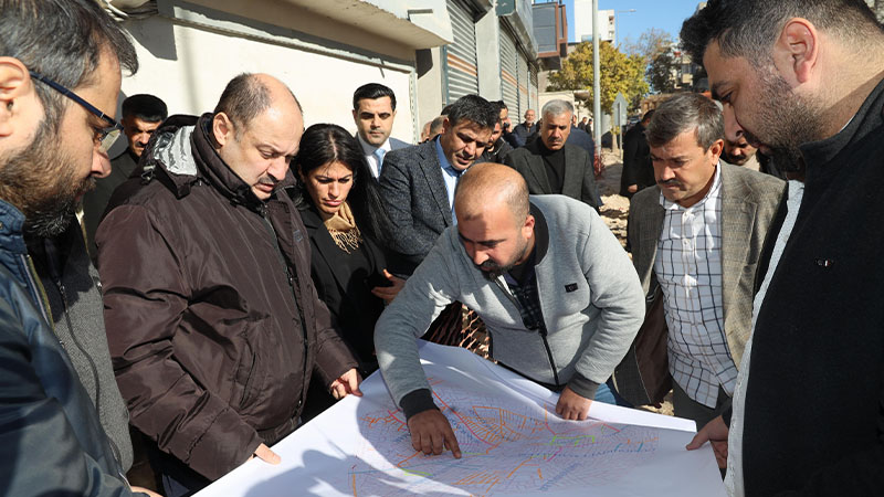 Başkan Gülpınar, Suruç’ta yatırımları inceledi