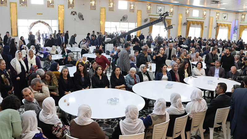 Şanlıurfa’da 6 yıl sonra taziye çadırı kuruldu! “Bizi yalnız bırakmadınız”