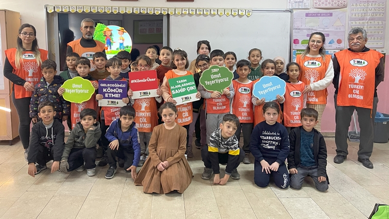 Şanlıurfa’da öğrencilere çevre bilinci eğitimi verildi