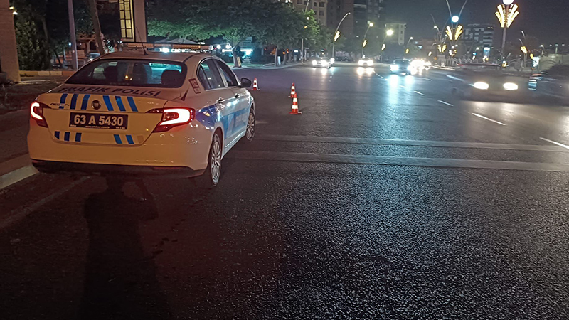 Şanlıurfa'da bayram trafiğinde hız kontrolü