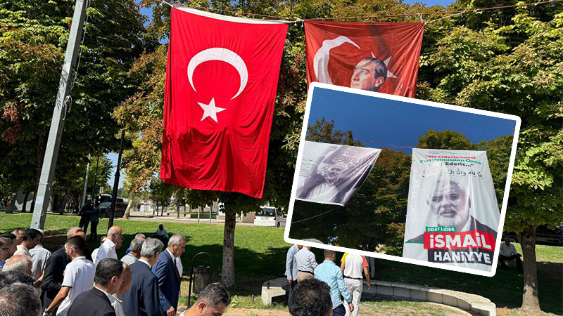 Şanlıurfa’dan sonra Gaziantep’te de asıldı! Gerginliğe neden oldu