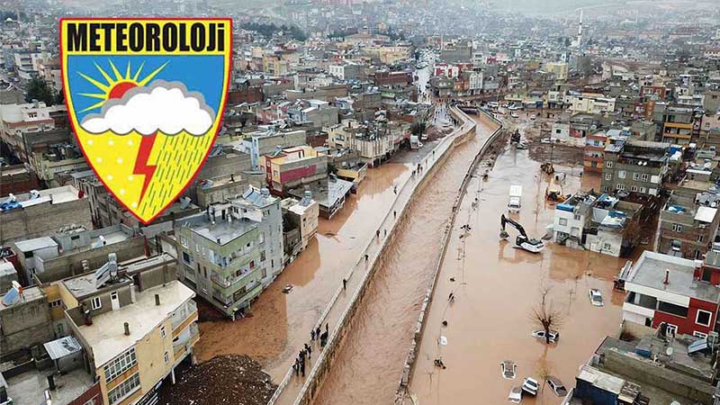 Meteoroloji Urfa'yı uyardı: Sel ve su baskını tehlikesi