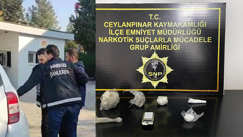 Uyuşturucu ile mücadele kararlılıkla sürüyor: Bir operasyon da Ceylanpınar’da