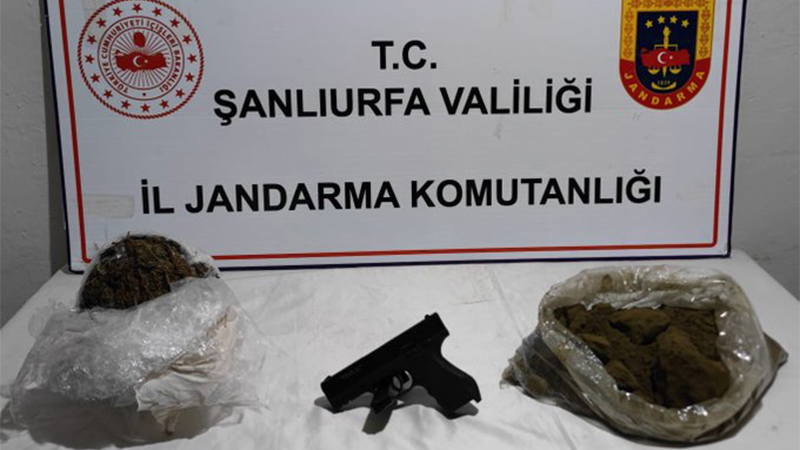 Şanlıurfa’da uyuşturucuya geçit yok! Jandarmadan başarılı bir operasyon daha