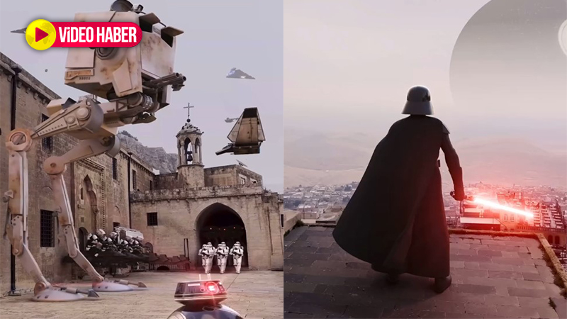 Star Wars Mardin'de! Mardin semalarında ve tarihi sokaklarında  'Star Wars' evreni