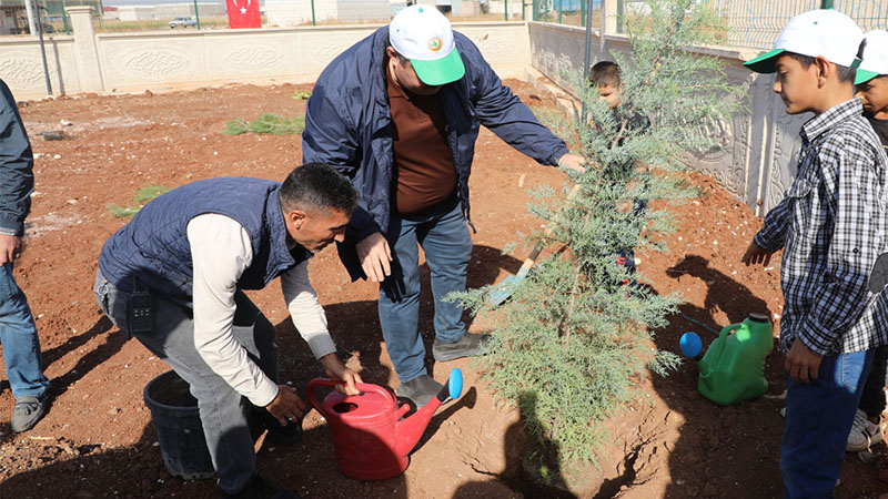 Viranşehir’de öğrencilerle birlikte geleceğe nefes verildi