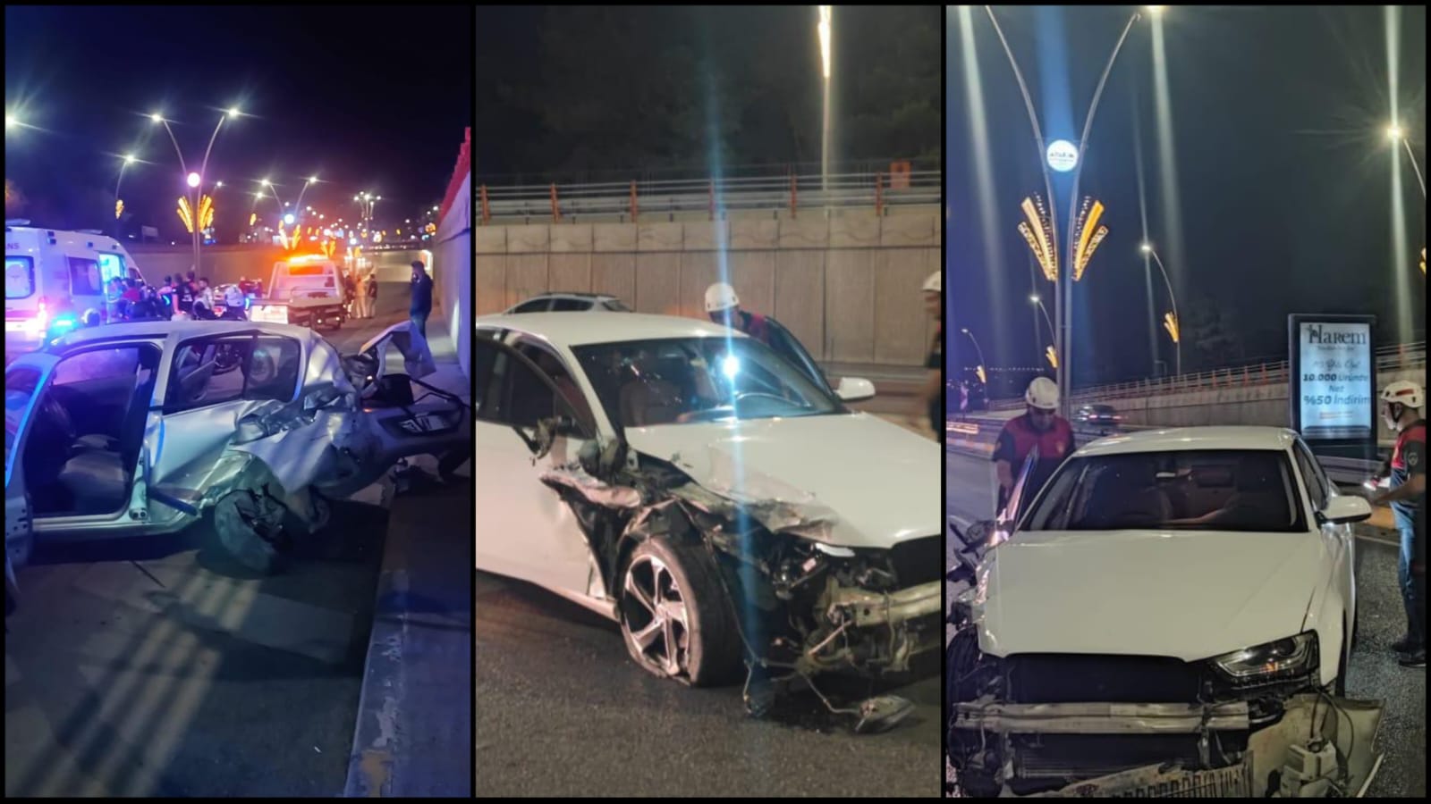 Urfa’da zincirleme trafik kazası