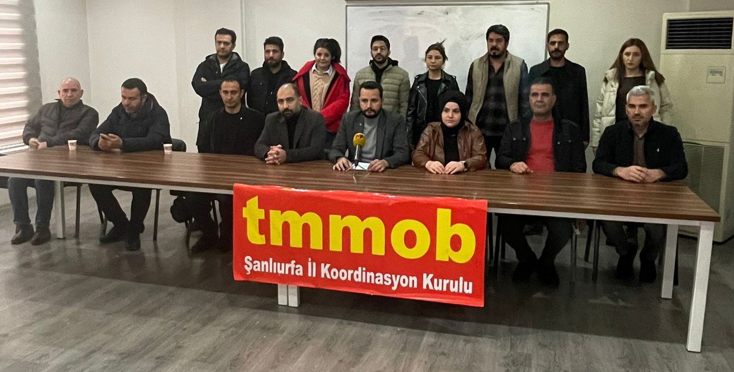 TMMOB Şanlıurfa İKK’dan 1 Mayıs kutlamasına davet