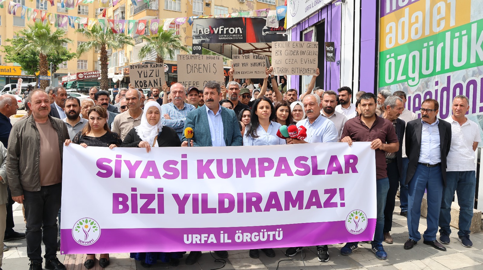 Şanlıurfa’da Kobani Davası’na tepki: Bu kararı kabul etmiyoruz