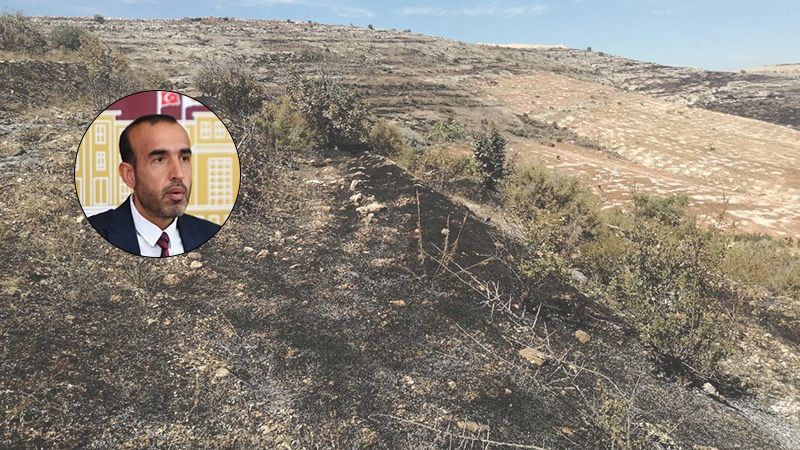 Şanlıurfa milletvekili kentteki anız yangınlarını Meclis’e taşıdı