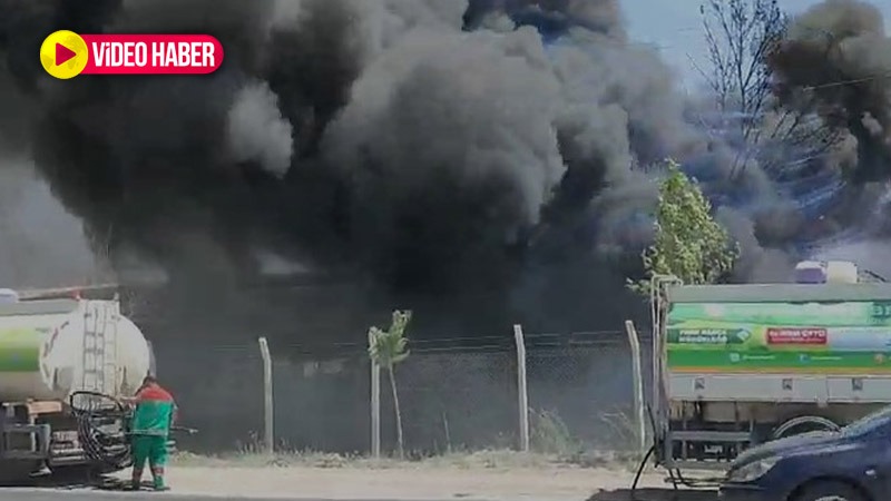 Şanlıurfa'da yürekleri ağza getiren yangın!