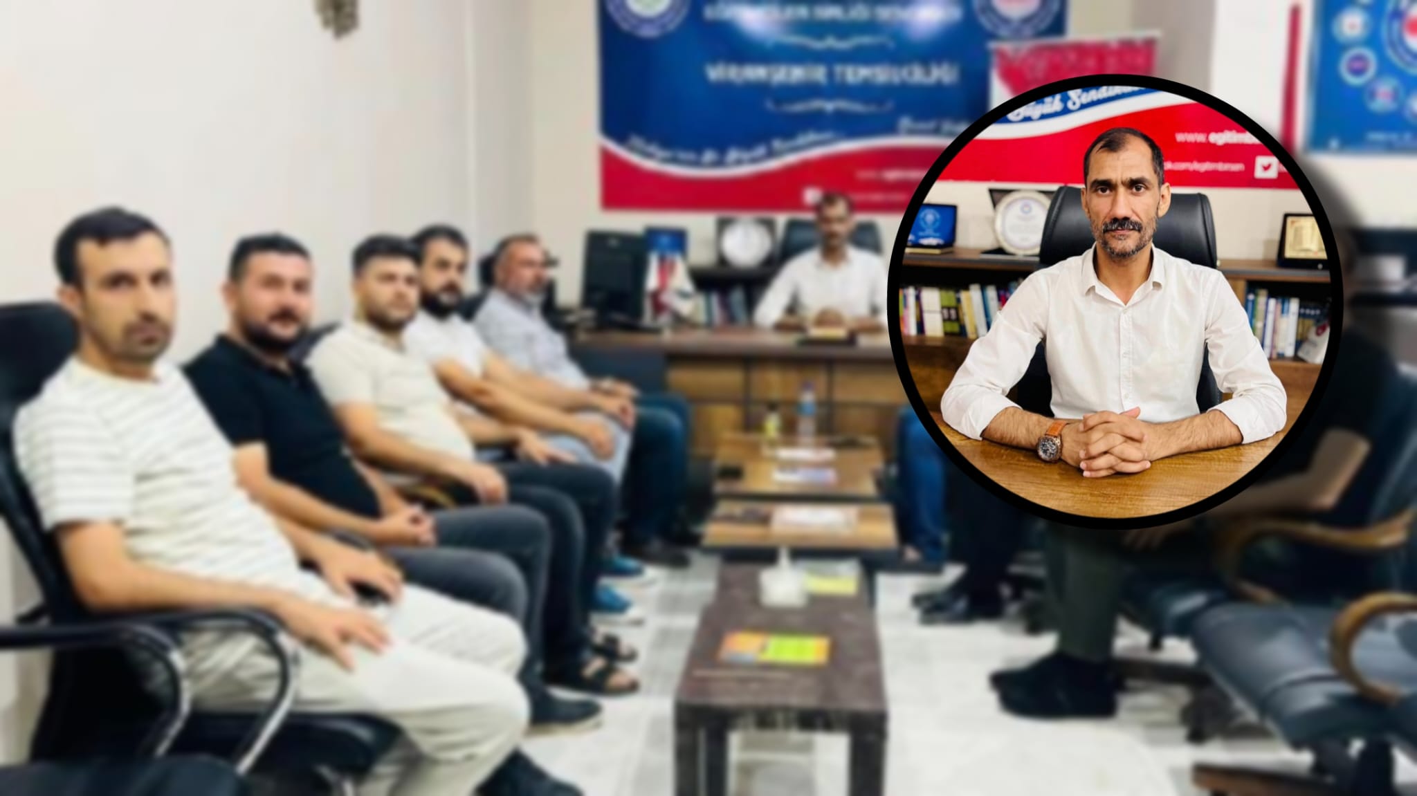 Şanlıurfa'da vefat eden ilçe temsilcisinin yerine gelen isim belli oldu