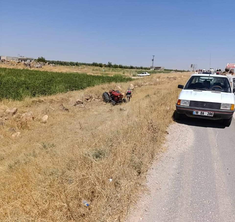 Şanlıurfa'da traktör kazası! Ağır yaralandı