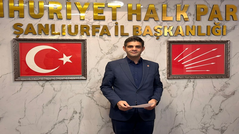 CHP Şanlıurfa'dan Gülşah Durbay'a destek açıklaması