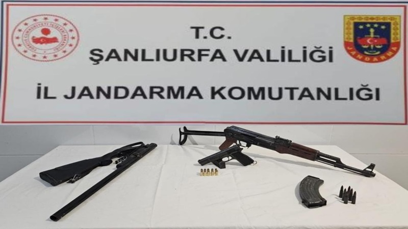 Şanlıurfa'nın 4 ilçesinde silah kaçakçılığı operasyonu: Çok sayıda gözaltı