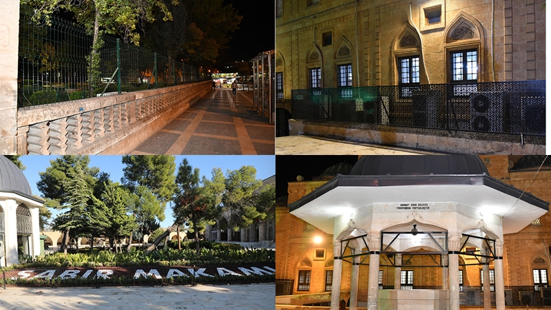 Eyüp Peygamber Sabır Makamı yenilendi