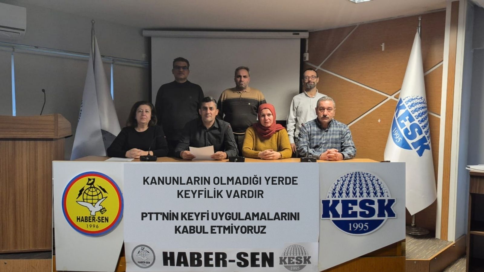 HABER-SEN, PTT’yi taşeron postacılara tebligat dağıtımı iddiasıyla mahkemeye verdi