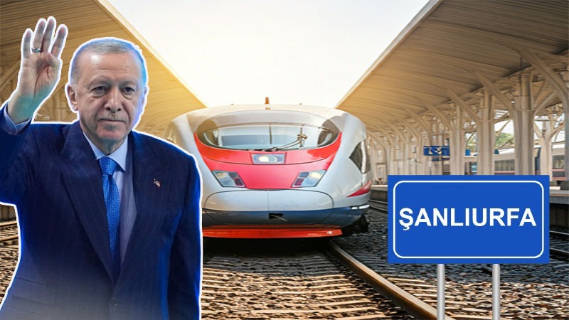 Cumhurbaşkanı Erdoğan’dan Şanlıurfa’ya hızlı tren müjdesi! Önce Antep sonra Mardin