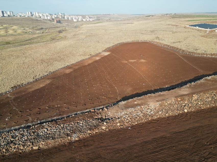 Siverek’te 170 dönümlük arazi yeniden canlanıyor