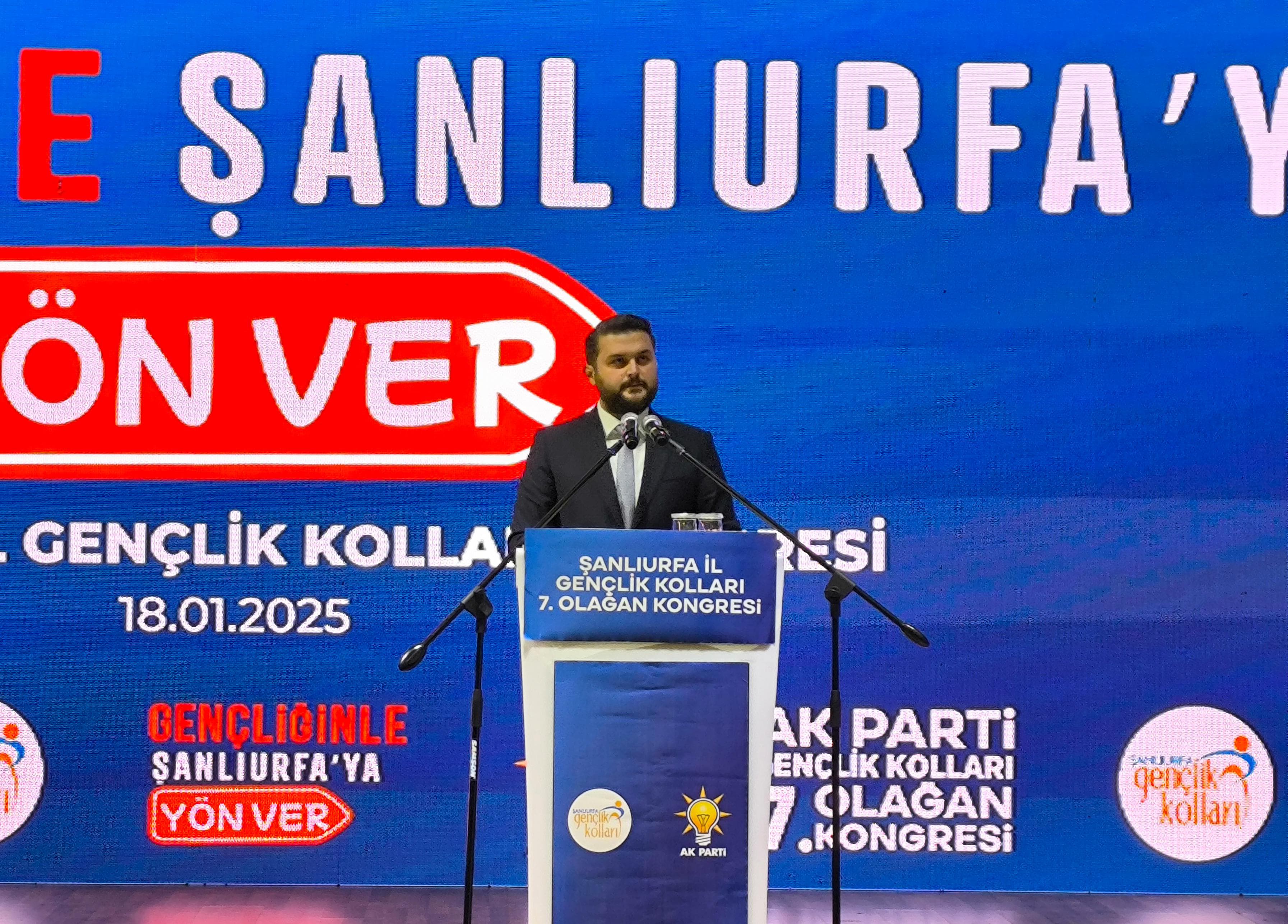 AK Parti Şanlıurfa’da Gençlik Kolları Başkanı seçildi!