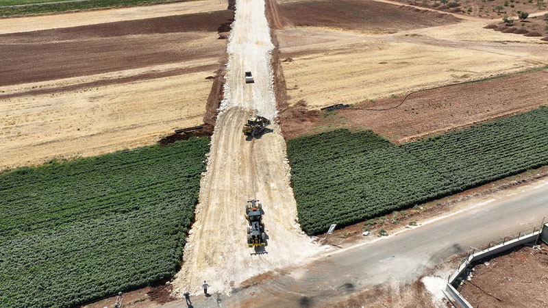 Eyyübiye'de yol sorunu çözüldü