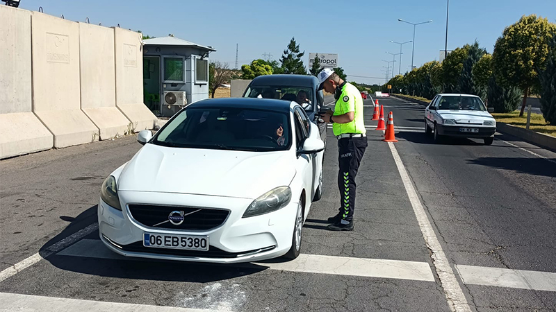 Şanlıurfa'da bayram trafiğine sıkı denetim!